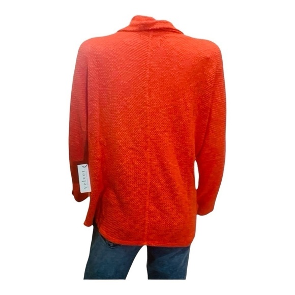 Velvet by Graham and Spencer Dallas Open Front Cardigan in Hibiscus NWT - Picture 5 of 7